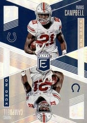 2019 Donruss Elite Rookie on Deck Parris Campbell #RD-15 card