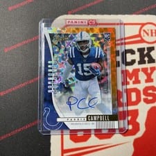 2019 Panini Absolute Parris Campbell #134 card