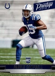 2019 Panini Prestige Base Set Parris Campbell #256 card
