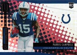 2019 Panini Unparalleled Base Set Parris Campbell #296 card