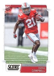 2019 Score Base Set Parris Campbell #351 card