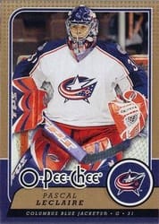 2008-09 O-Pee-Chee Base Set Pascal Leclaire #32 card