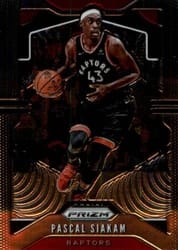 2019-20 Panini Prizm Base Set Pascal Siakam #156 card