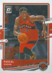 2020-21 Donruss Optic Base Set Pascal Siakam #103 card