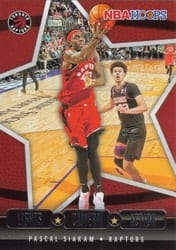 2020-21 Hoops Lights Camera Action Pascal Siakam #14 card