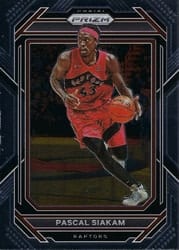 2022-23 Panini Prizm Base Set Pascal Siakam #29 card