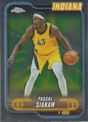 2024-25 Topps Chrome Base Set Pascal Siakam #64 card