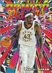 2025-26 Topps Power Players Pascal Siakam #PP-3 card