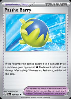 Surging Sparks Passho Berry #184 card
