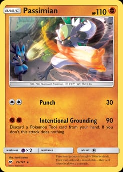 Burning Shadows Passimian #79 card