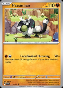 Surging Sparks Passimian #111 card