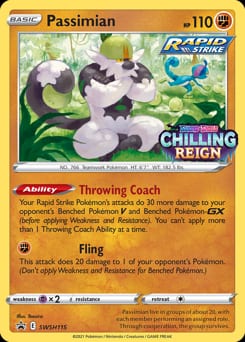 SWSH Black Star Promos Passimian #SWSH115 card