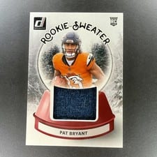 2025 Donruss Rookie Holiday Sweater Pat Bryant #SWE-PBT card