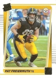 2021 Clearly Donruss Base Set Pat Freiermuth #81 card