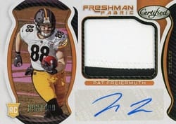 2021 Panini Certified Base Set Pat Freiermuth #232 card