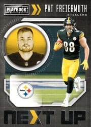 2021 Panini Playbook Next Up Pat Freiermuth #NXT-PFR card