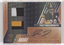 2021 Zenith Rookie Patch Autographs Copper Pat Freiermuth #110 card