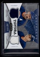 2022-23 Upper Deck Artifacts Tundra Teammates Duos Pat LaFontaine/Bryan Trottier #T2-NYI card