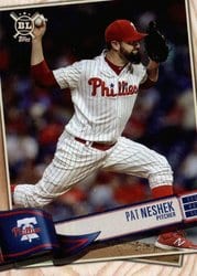2019 Topps Big League Base Set Pat Neshek #243 card