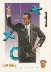 1991-92 SkyBox Base Set Pat Riley #395 card