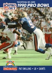 1990 Pro Set Base Set Pat Swilling #420 card