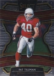 2019 Panini Select Base Set Pat Tillman #78 card