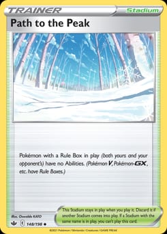 Chilling Reign Path to the Peak #148 card