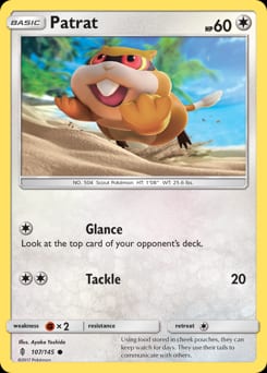 Guardians Rising Patrat #107 card