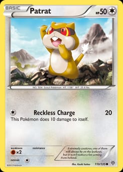 Plasma Storm Patrat #110 card
