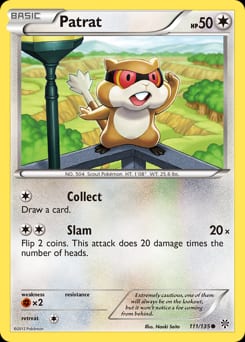 Plasma Storm Patrat #111 card