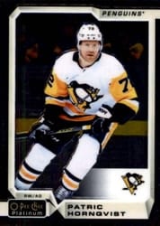 2018-19 O-Pee-Chee Platinum Base Set Patric Hornqvist #53 card