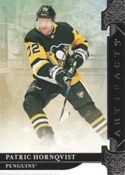 2019-20 Upper Deck Artifacts Base Set Patric Hornqvist #84 card