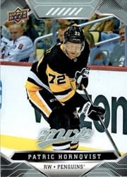 2019-20 Upper Deck MVP Base Set Patric Hornqvist #141 card