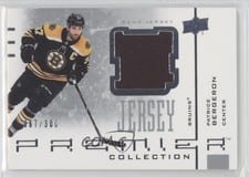 2021-22 Upper Deck Premier 20th Anniversary Jersey Patrice Bergeron #AJ-PB card