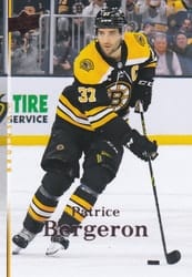 2022-23 Upper Deck 2007-08 Upper Deck Retro Patrice Bergeron #T-7 card