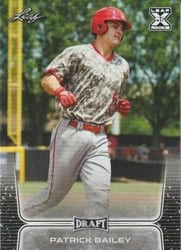 2020 Leaf Draft Base Set Patrick Bailey #36 card