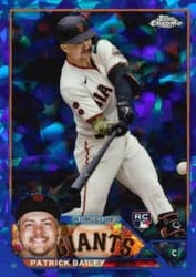 2023 Topps Chrome Update Sapphire Edition Base Set Patrick Bailey #USCS8 card