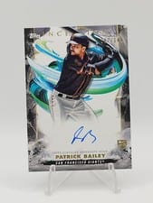 2023 Topps Inception Rookies and Emerging Stars Autographs Patrick Bailey #BRES-PB card