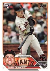 2023 Topps Update Base Set Patrick Bailey #US8 card