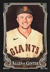 2024 Topps Allen & Ginter X Base Set Patrick Bailey #40 card