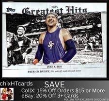 2026 Topps 2025 Greatest Hits Patrick Bailey #GH-21 card