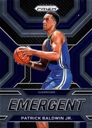 2022-23 Panini Prizm Emergent Patrick Baldwin Jr. #1 card