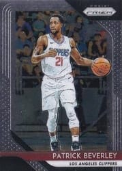 2018-19 Panini Prizm Base Set Patrick Beverley #204 card