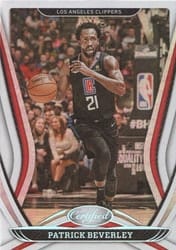 2020-21 Panini Certified Base Set Patrick Beverley #9 card