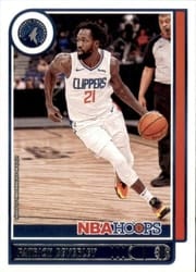 2021-22 Hoops Base Set Patrick Beverley #126 card