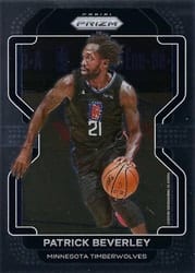 2021-22 Panini Prizm Base Set Patrick Beverley #25 card