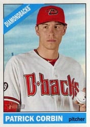 2015 Topps Heritage Base Set Patrick Corbin #66 card
