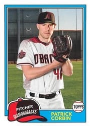 2018 Topps Archives Base Set Patrick Corbin #259 card