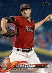 2018 Topps Base Set Patrick Corbin #662 card