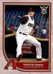 2018 Topps Big League Base Set Patrick Corbin #27 card